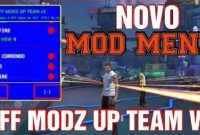 RFF Modz UP Team V3 Apk FF Download Mod Menu Cheat Free Fire