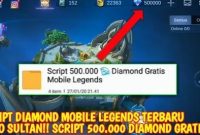 Script Diamond 4500.zip ML Mobile Legends Gratis Terbaru 2021