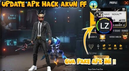 The Hacker FF Apk Download Aplikasi By V Gaming dan Config Gaming