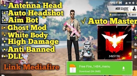 Cheat FF Auto Headshot Dan Teleport FF Mod Apk Menu Cheat Free Fire