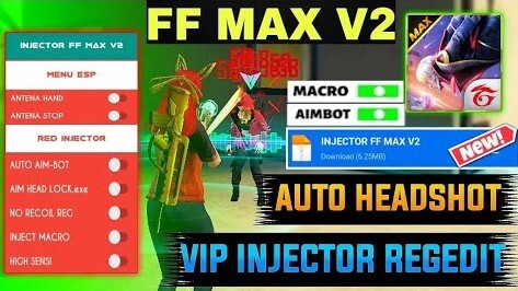 Injector FF Max V2 Apk Download Aplikasi Auto Headshot Anti Banned