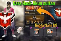 Apk Hack Akun FF No Password Dengan Via Salin ID Free Fire 2022
