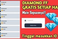 Apk Diamond Gratis FF Asli No Hoax Dapat 99 999 DM Free Fire Terbaru