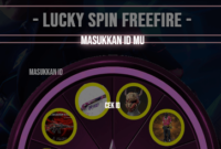 Freefireind 2020.com Lucky Spin Diamond FF dan Bundle Gratis