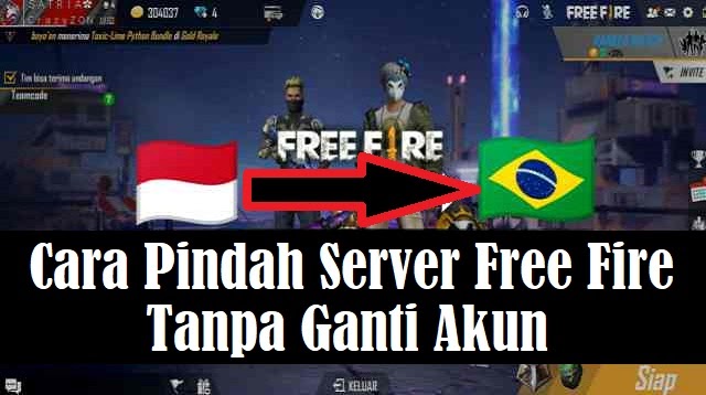 Apk Pindah Server dan Cara Pindah Server Free Fire Tanpa Ganti Akun