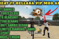 Download Bellara CIT FF VIP Apk v15 Mod Menu Free Fire Terbaru